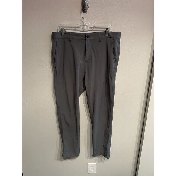 Free Fly Mens Size 36 36x29 Gray Chino Stretch Pants - Picture 1 of 7